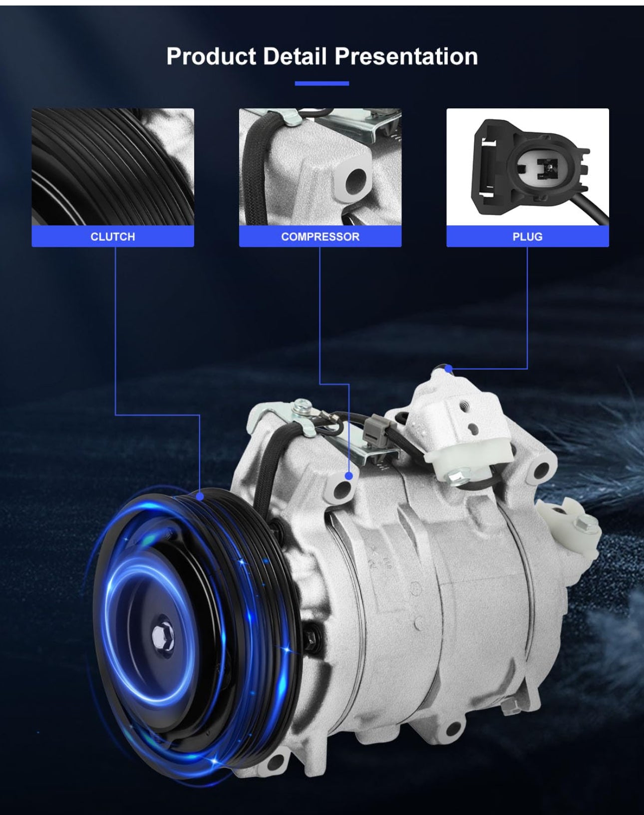 A/C Compressor – 2013 Honda Accord 2.4L