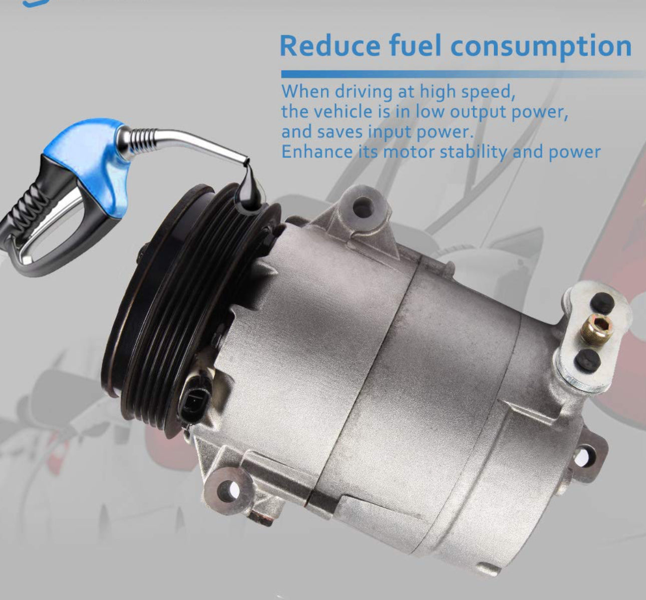 A/C Compressor – 2008 Chevy Malibu 2.4L