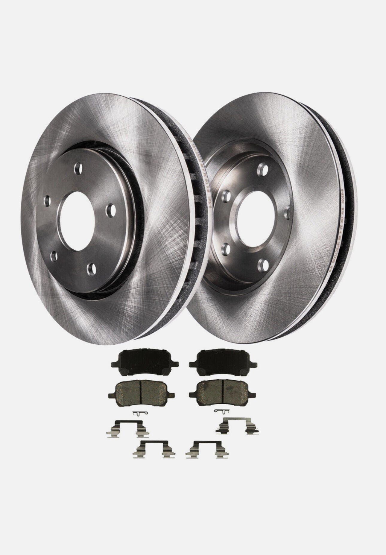 Front Brake Rotors & Pads Kit – 2008 Chevy Malibu 2.4L