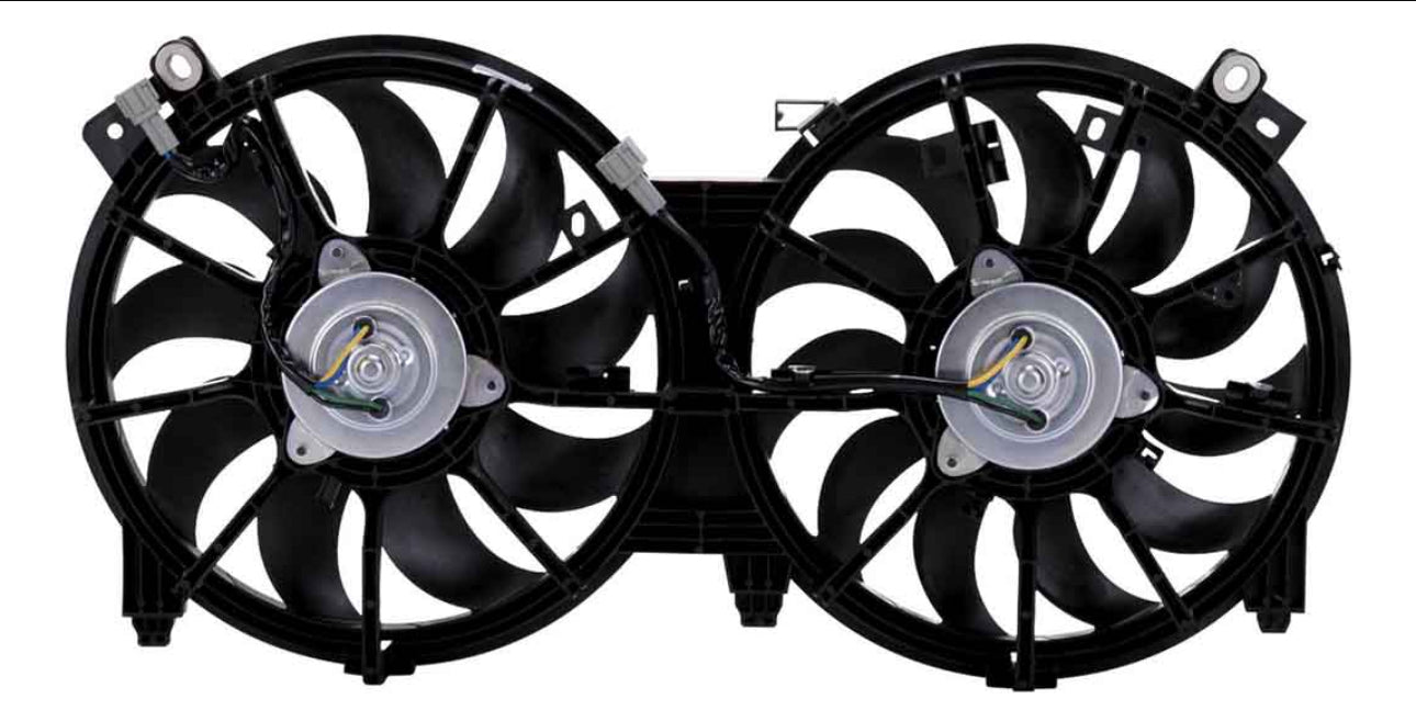 (2007-2012) Nissan Altima Engine Cooling Fan Assembly – Complete Radiator & Condenser Unit