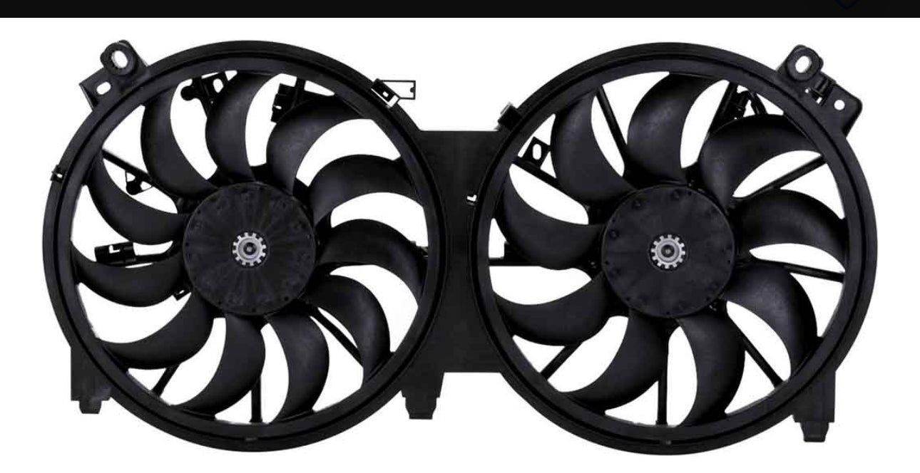 (2007-2012) Nissan Altima Engine Cooling Fan Assembly – Complete Radiator & Condenser Unit