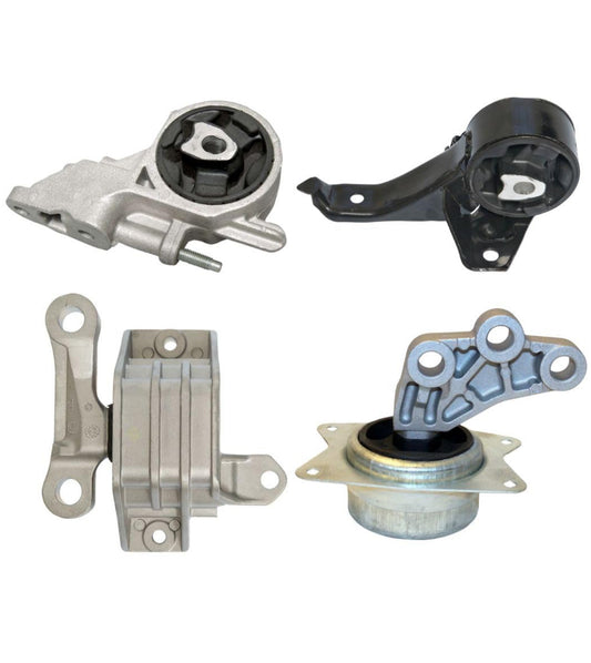 Complete Engine Mount Kit (4-Piece Set) – 2008 Chevy Malibu 2.4L